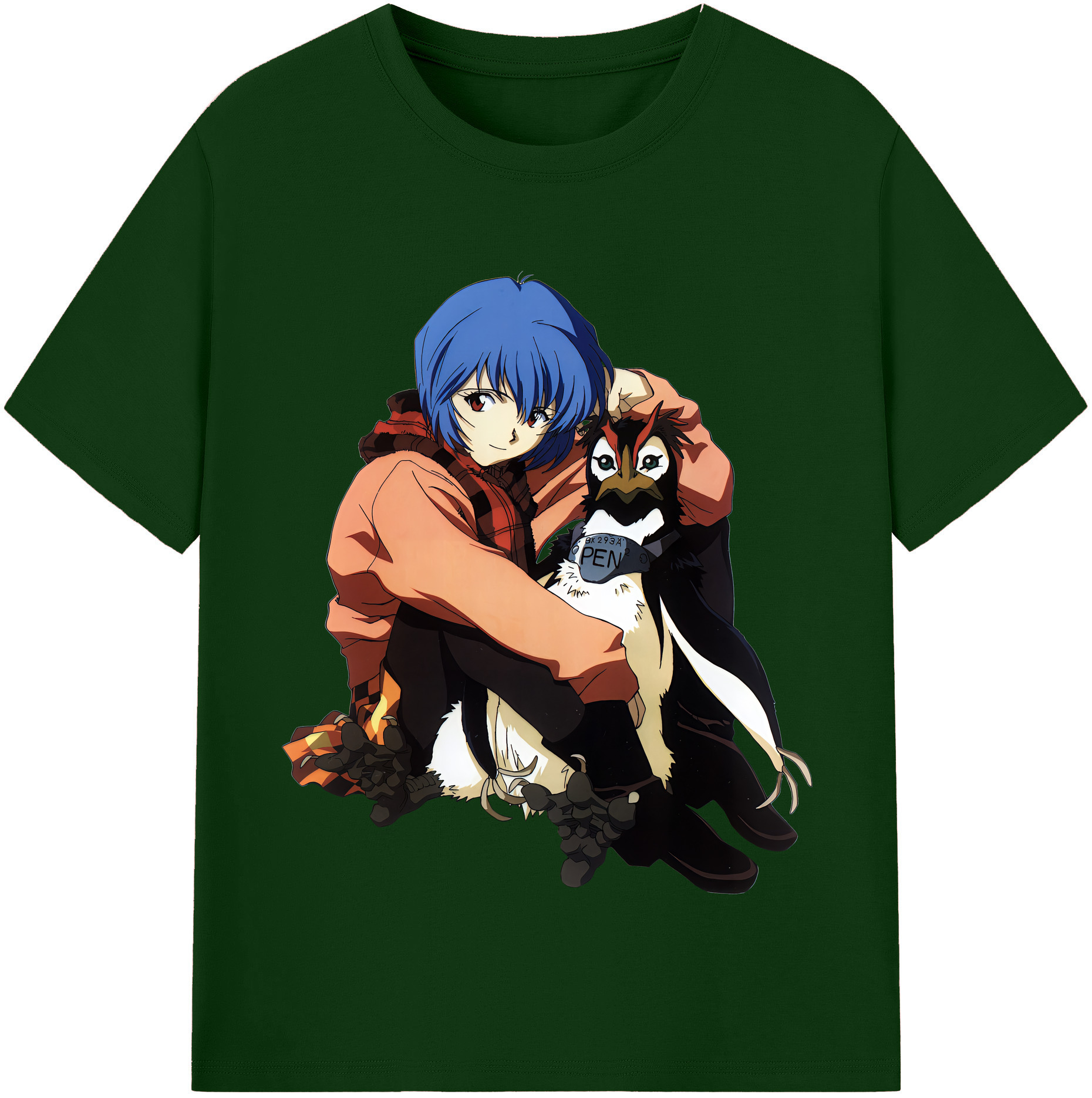 （画像用） EVA 新世紀エヴァンゲリオン 綿100％半袖Tシャツ（フロントプリント）